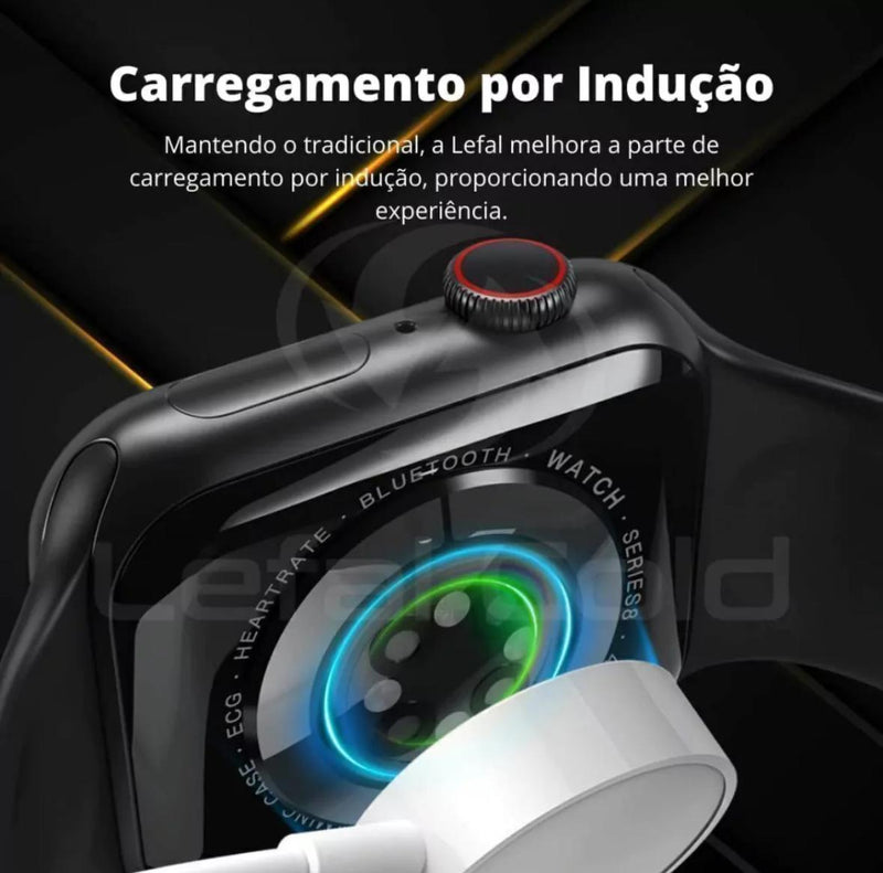 RELÓGIO SMARTWATCH SERIE 9 MINI HÈRMES - GPS - NFC