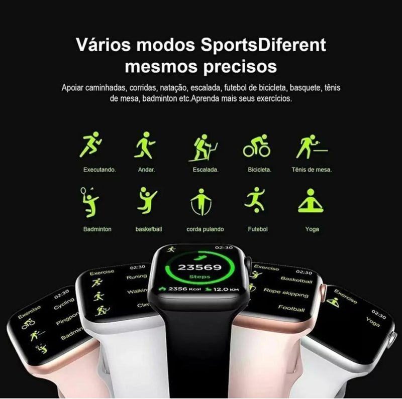 RELÓGIO SMARTWATCH SERIE 9 MINI HÈRMES - GPS - NFC